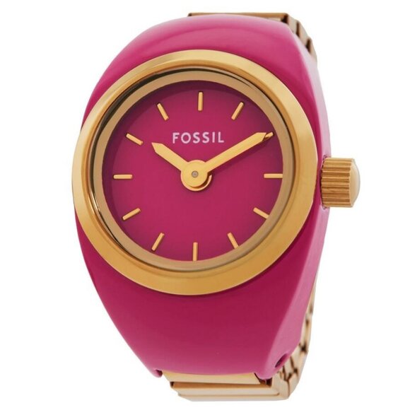 NWT Fossil Fashion Ladies Quartz Steel Authentic Watch - Picture 1 of 3